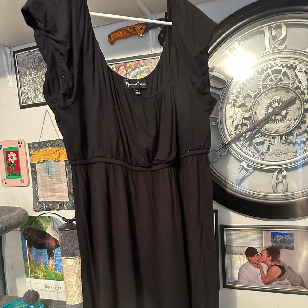 Comfy casual black dress xl
